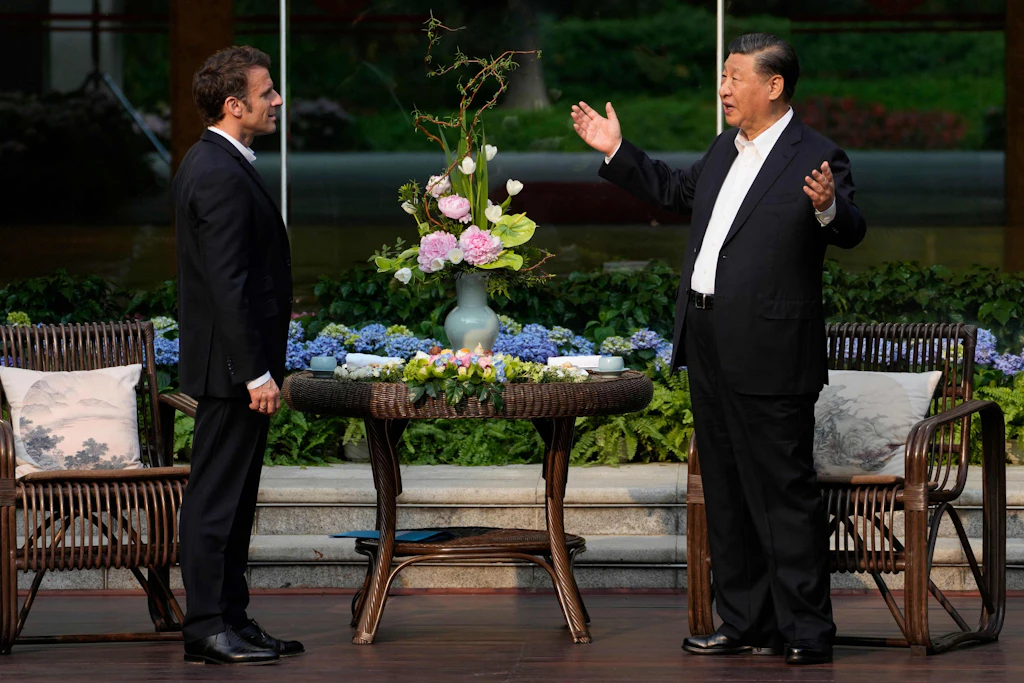 Emmanuel Macron trickst Olaf Scholz und Ursula von der Leyen aus: Der Coup in China