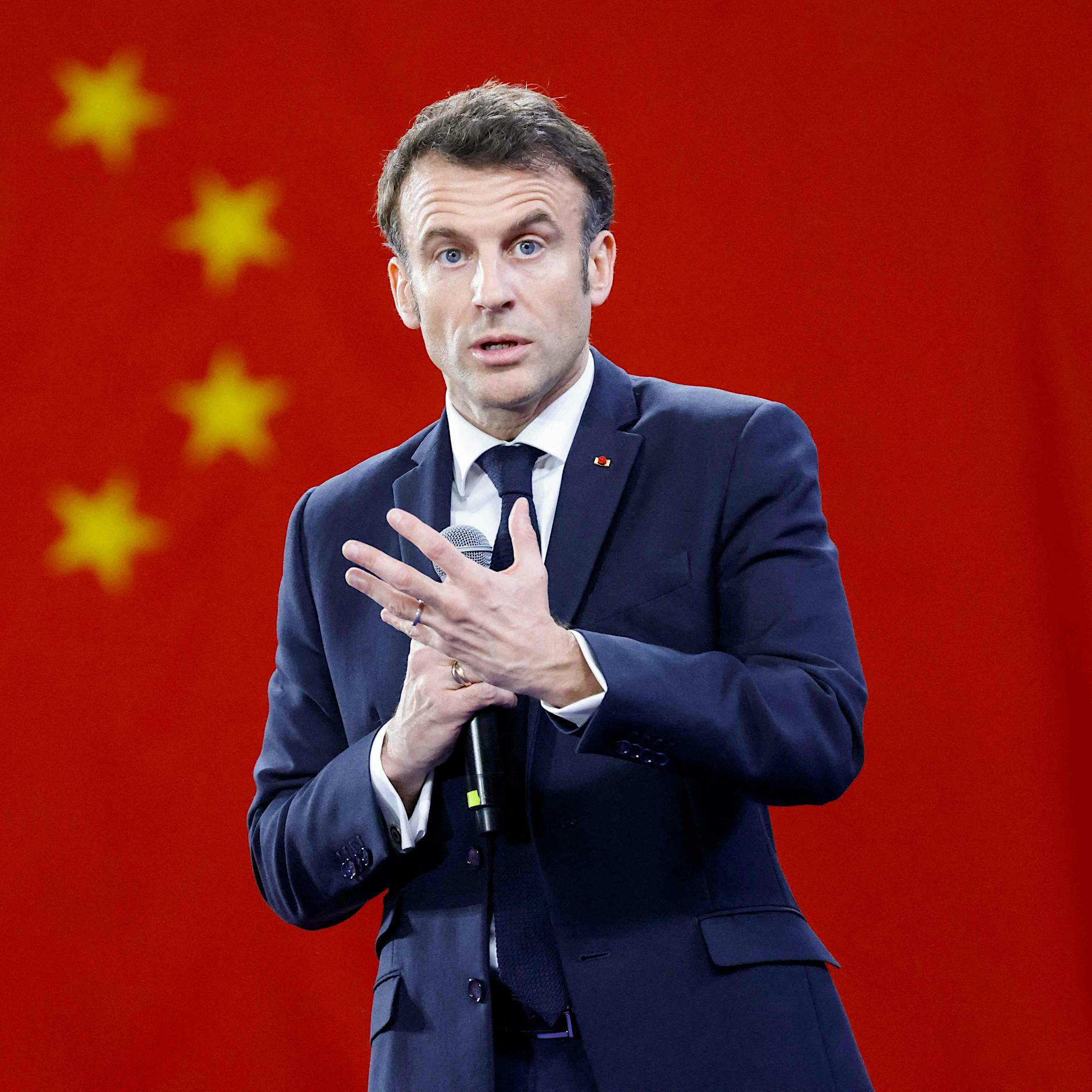 Macron zum Taiwan-Konflikt: „Europäer dürfen keine Mitläufer sein“