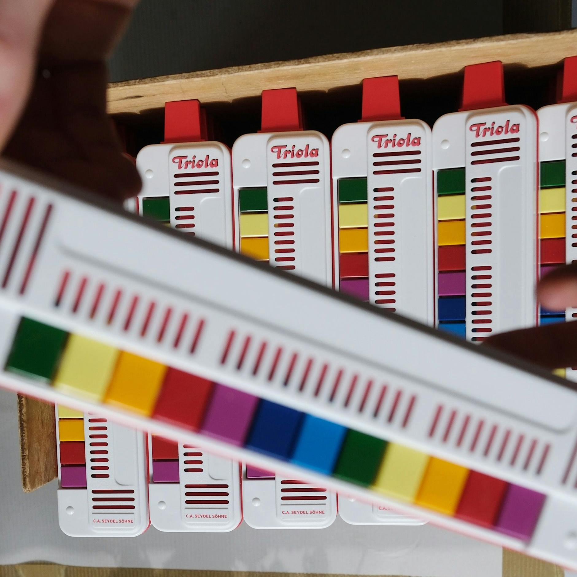 DDR-Spielinstrument Triola wieder da: Jetzt erobert es die USA