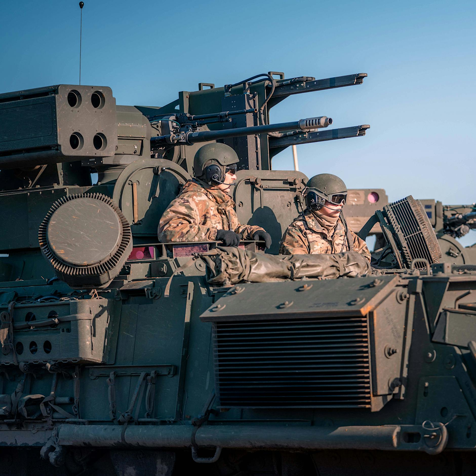 Nato-Übung mit Panzern in Polen: „Das ist schon ’ne fette Nummer hier“