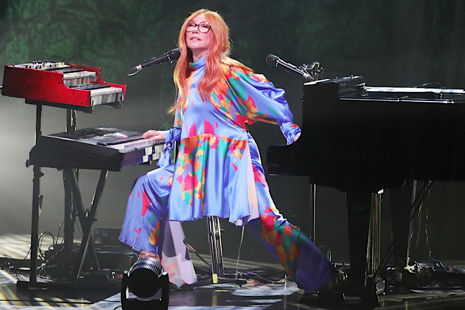 Tori Amos während eines Konzerts
