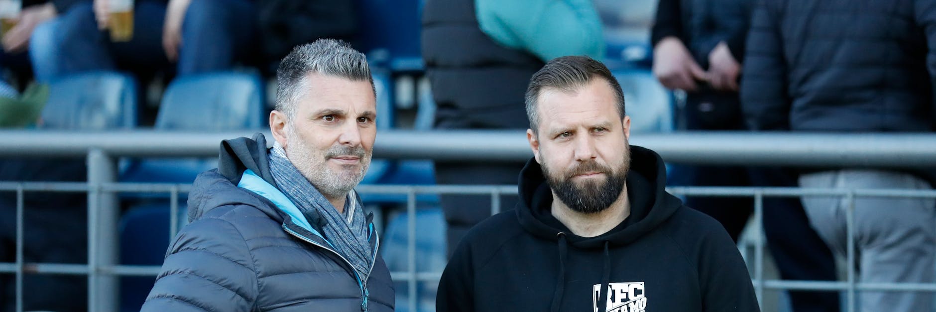 Angelo Vier, der Sportdirektor des BFC Dynamo, muss Chefcoach Heiner Backhaus in Halberstadt vertreten.