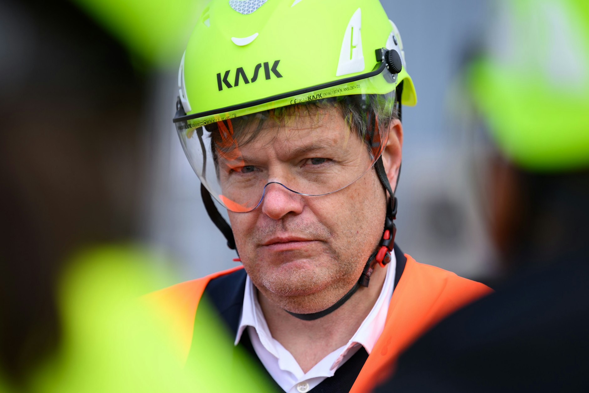 Wirtschaftsminister Robert Habeck bei einem Besuch in Dänemark.