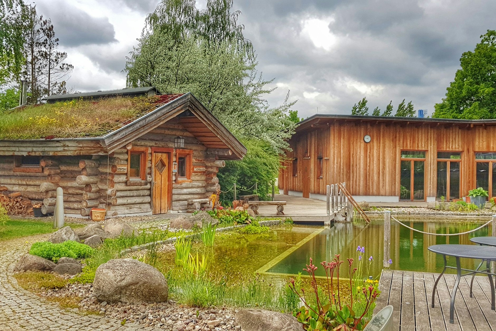 Der Außenbereich im Schwapp.