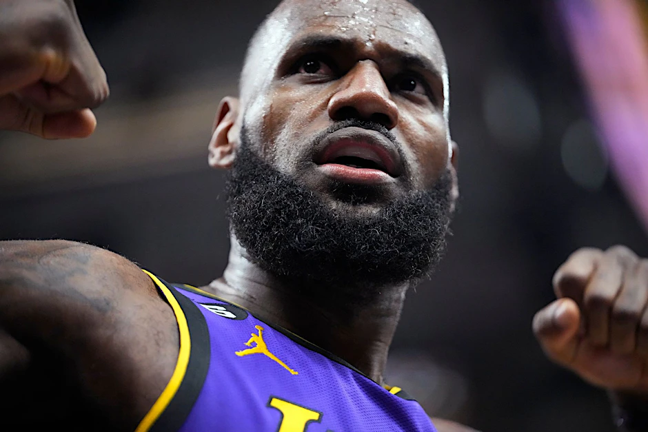 LeBron James ist der Superstar Los Angeles Lakers.  