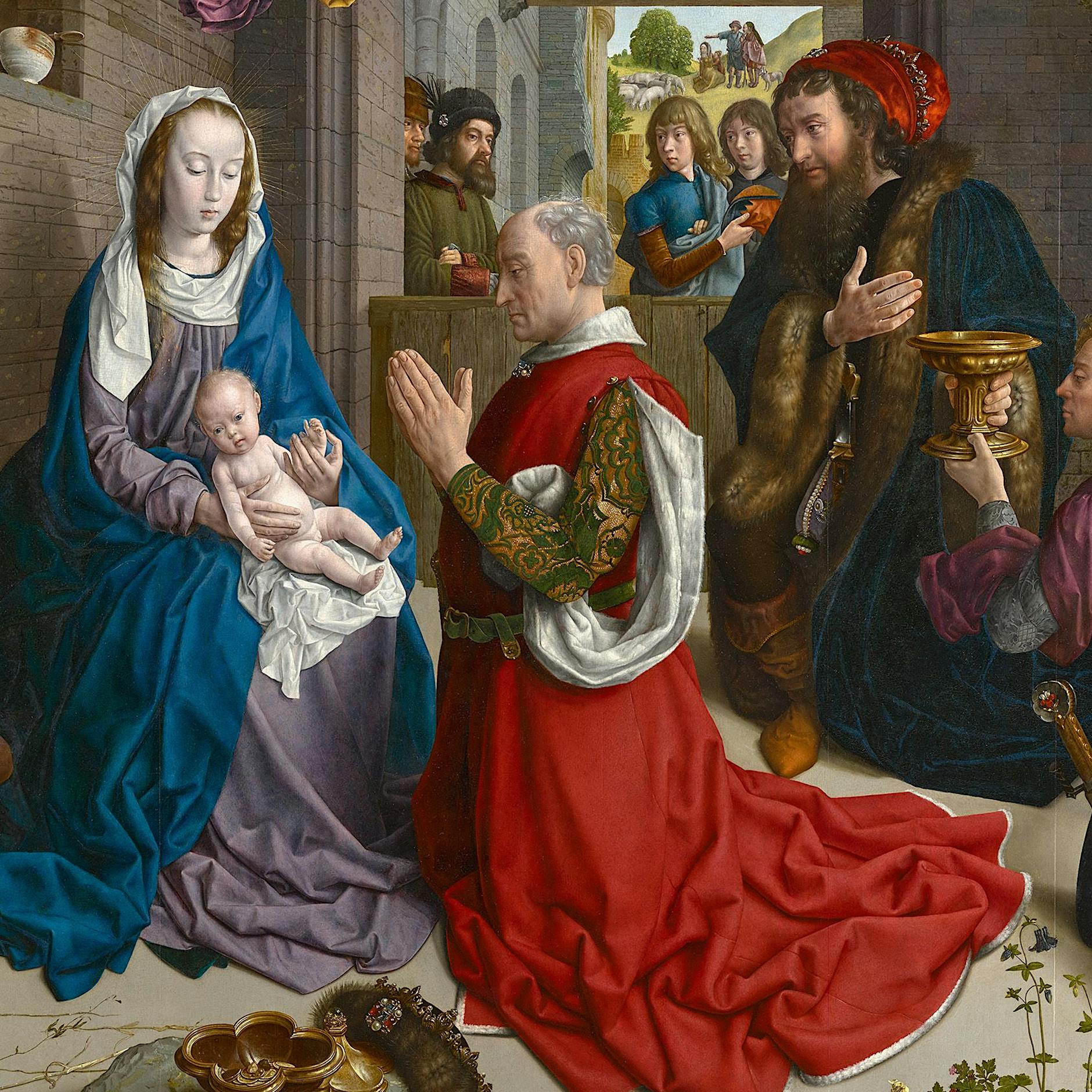 Wirklich ein Genie im Wahnsinn? Hugo van der Goes in der Gemäldegalerie