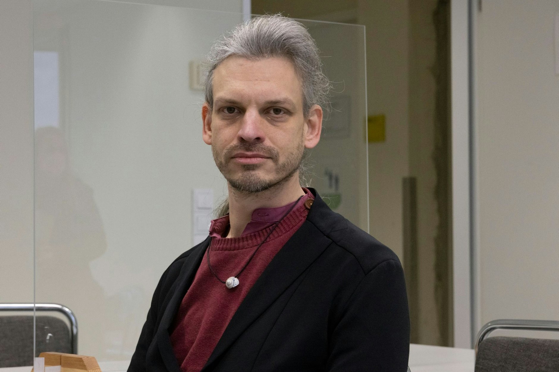 Christian Bläul war bereits im Januar im Amtsgericht Tiergarten. Er will sein Gesicht nicht verstecken.