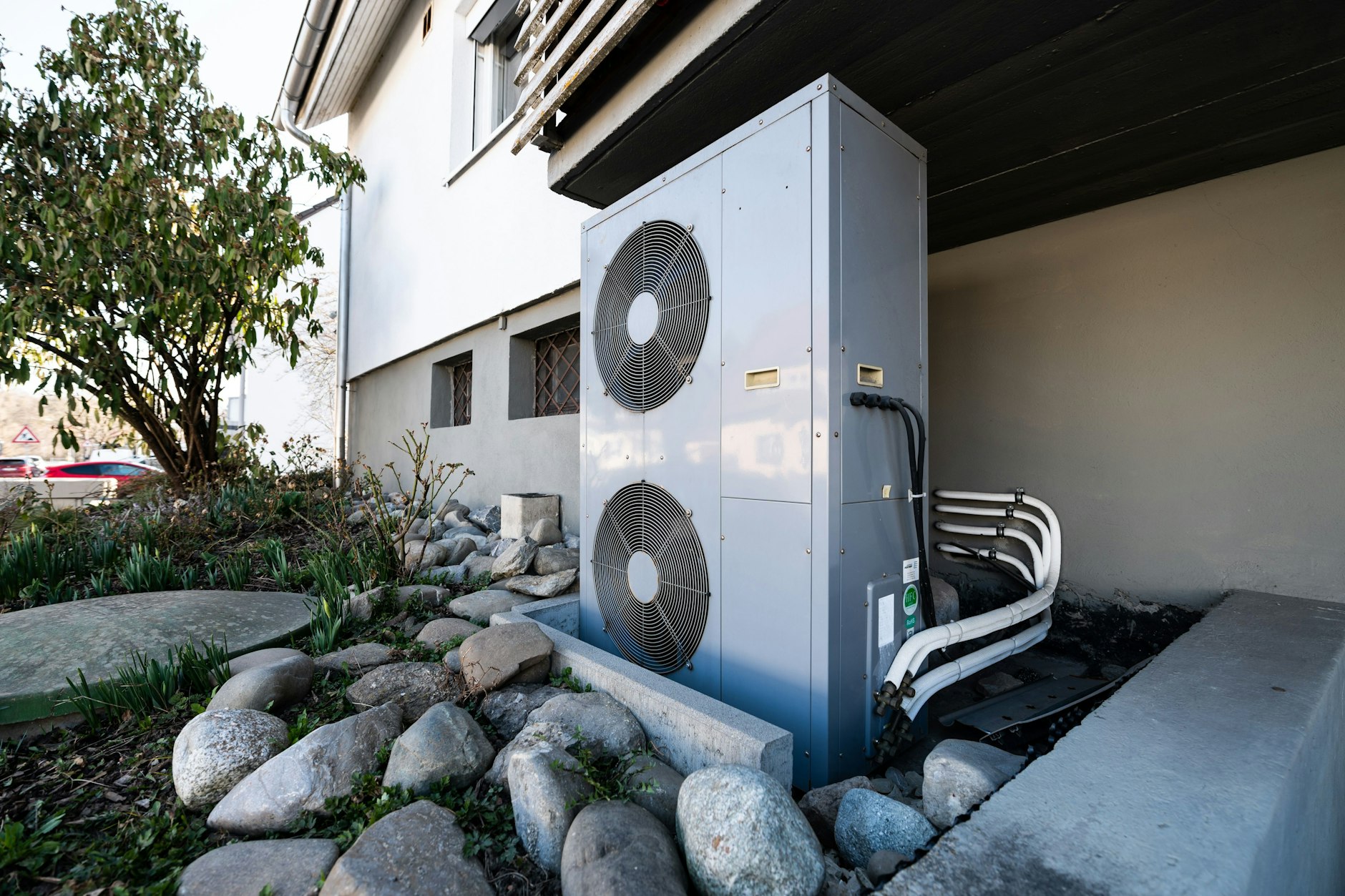 Die Lüftungsanlage einer Wärmepumpe