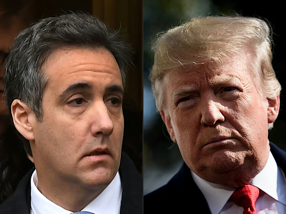 Michael Cohen und Donald Trump