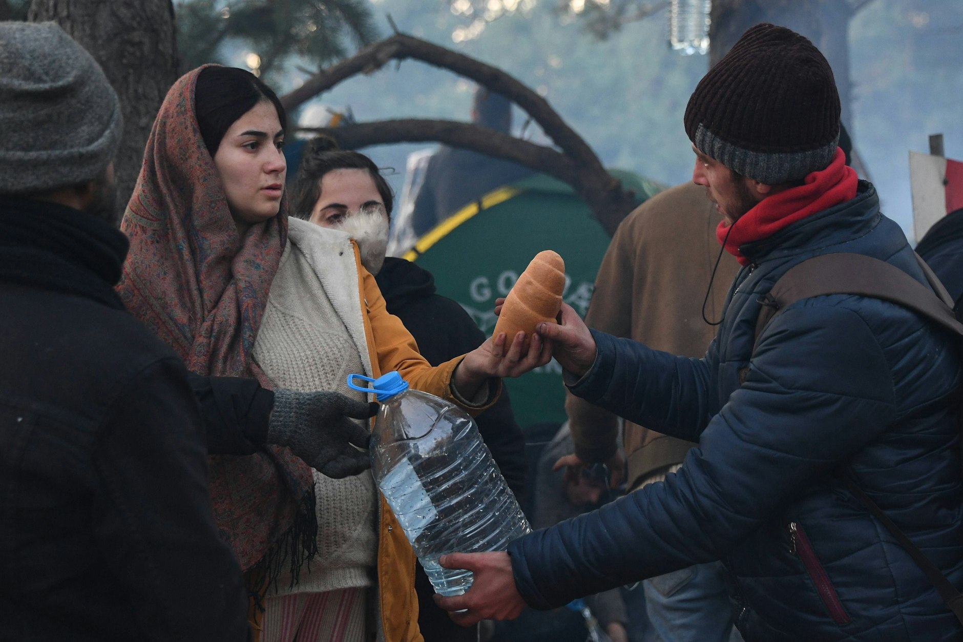 An der Grenze zwischen Belarus und Polen harrten im Herbst 2021 Hunderte Migranten aus, die in die EU wollten. Inzwischen steigen die Zahlen wieder an.