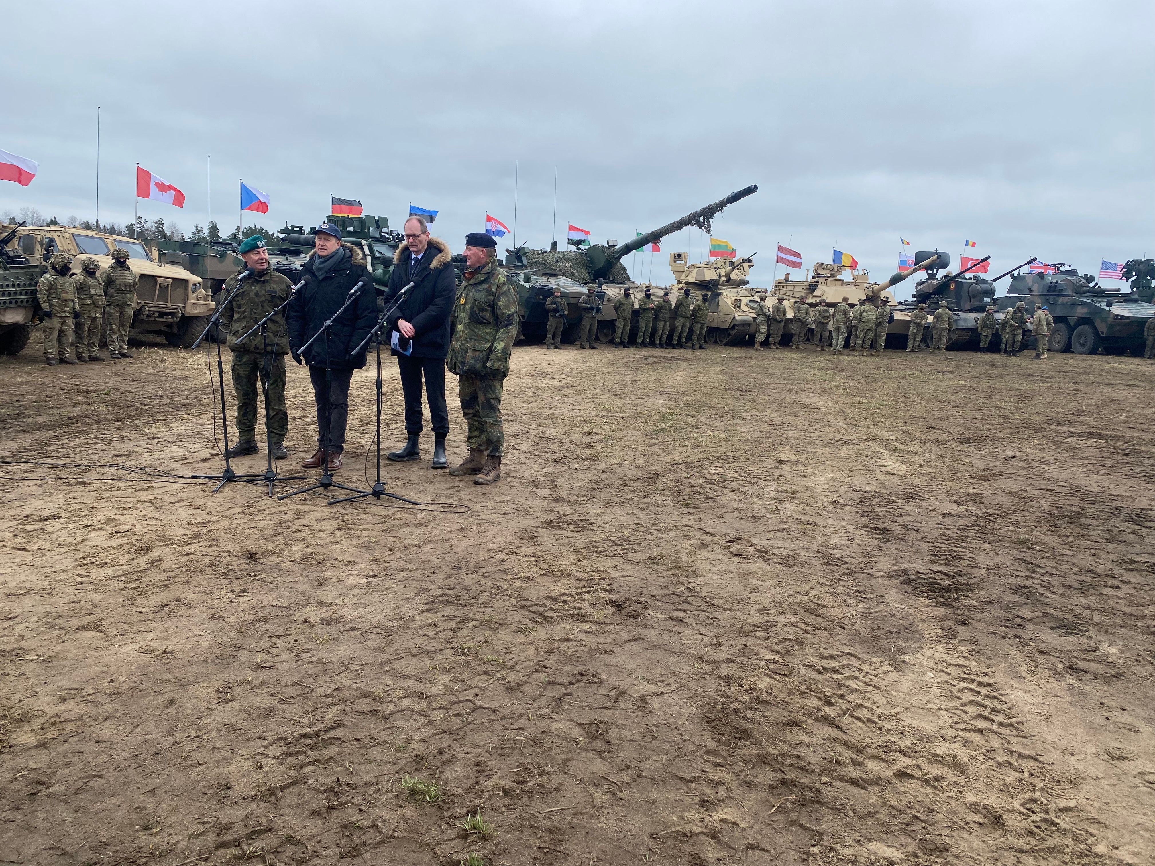 Nato-Übung Mit Panzern In Polen: „Das Ist Schon ’ne Fette Nummer Hier“