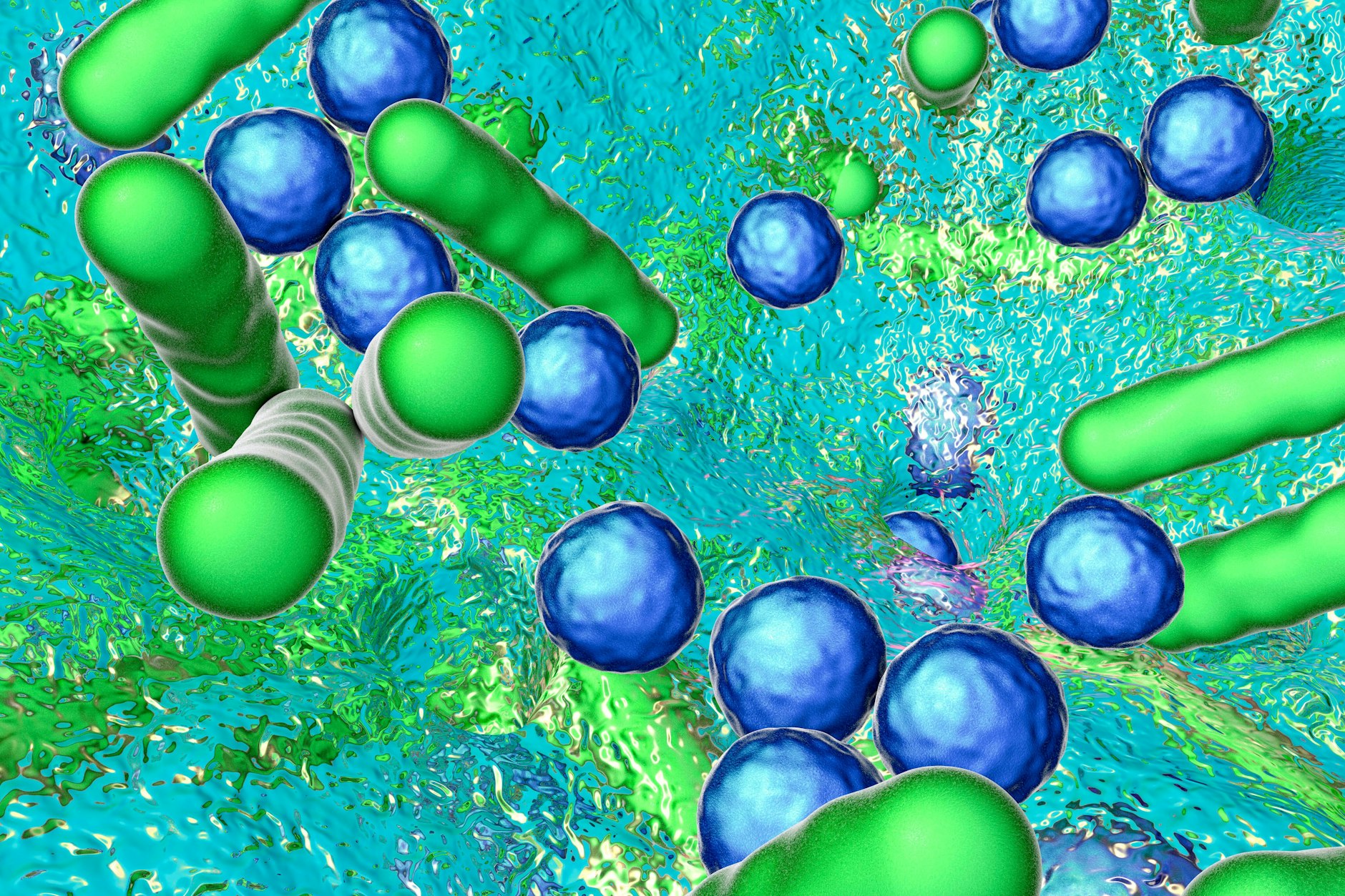 Grün, braun, blau Warum hat mein Urin plötzlich eine andere Farbe?