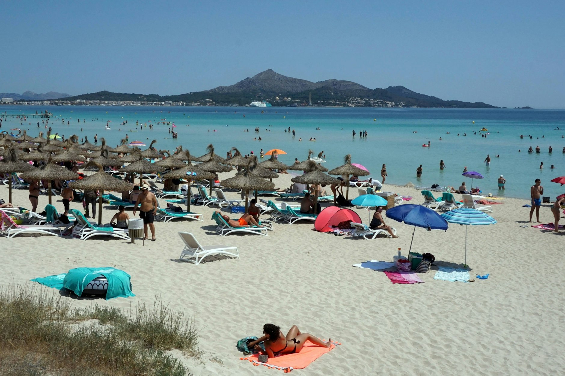 Der Strand von Alcudia
