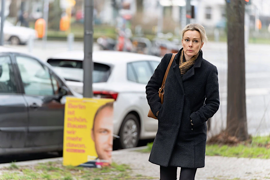 Manja Schreiner nach der Wiederholungswahl im Februar unterwegs zum Landesvorstand der CDU