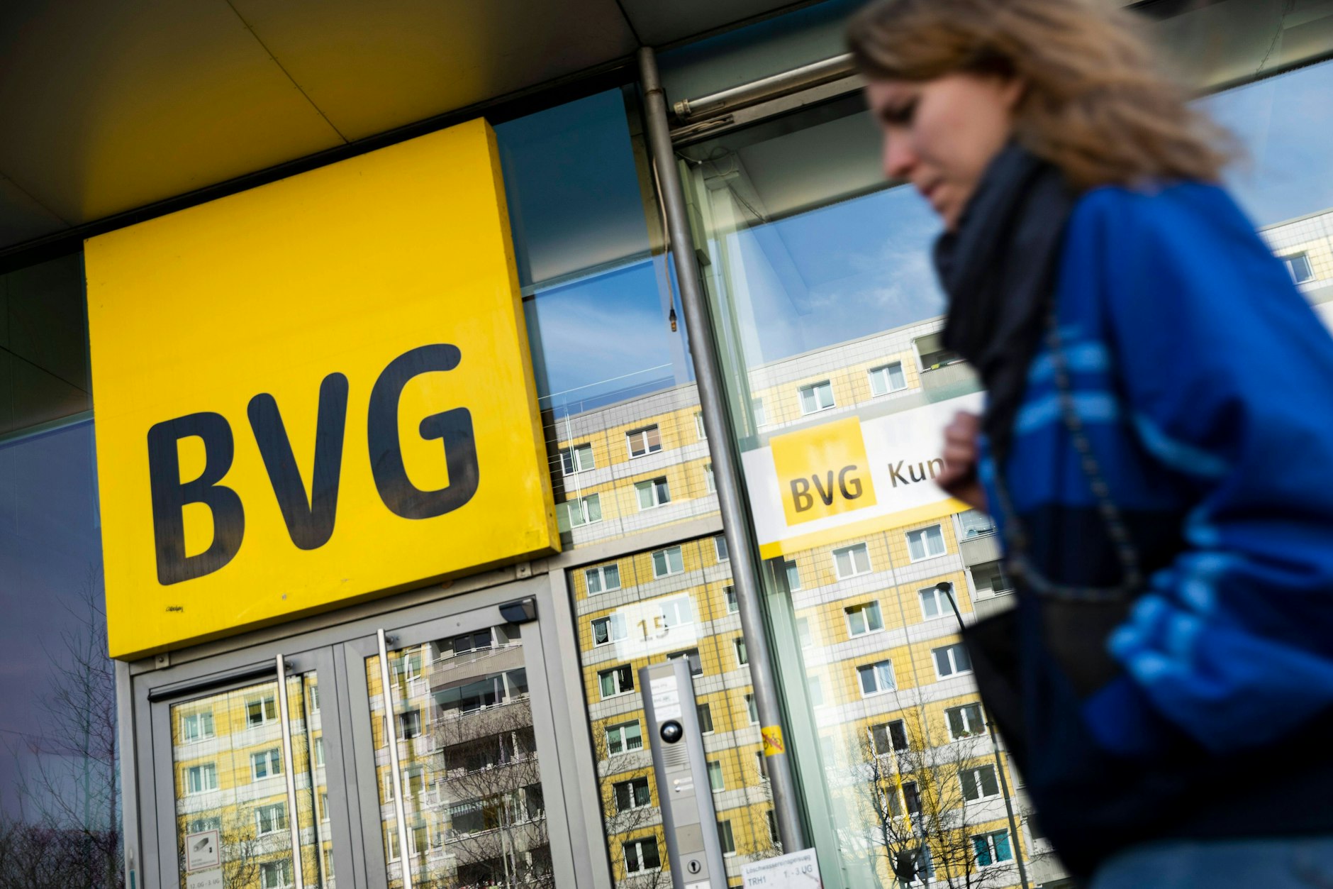 Hier werden Sie geholfen … Das BVG-Kundenzentrum in der Holzmarktstraße in Mitte.