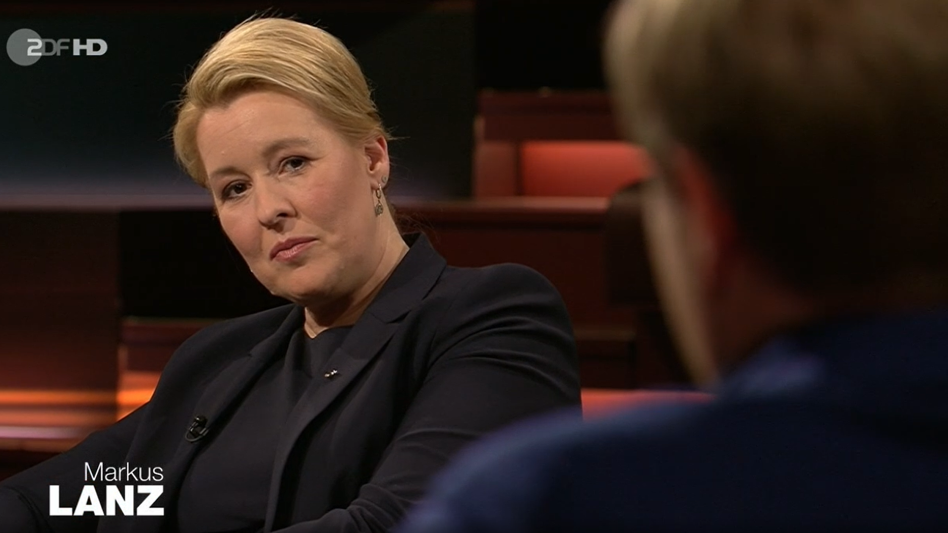 Franziska Giffey bei Markus Lanz