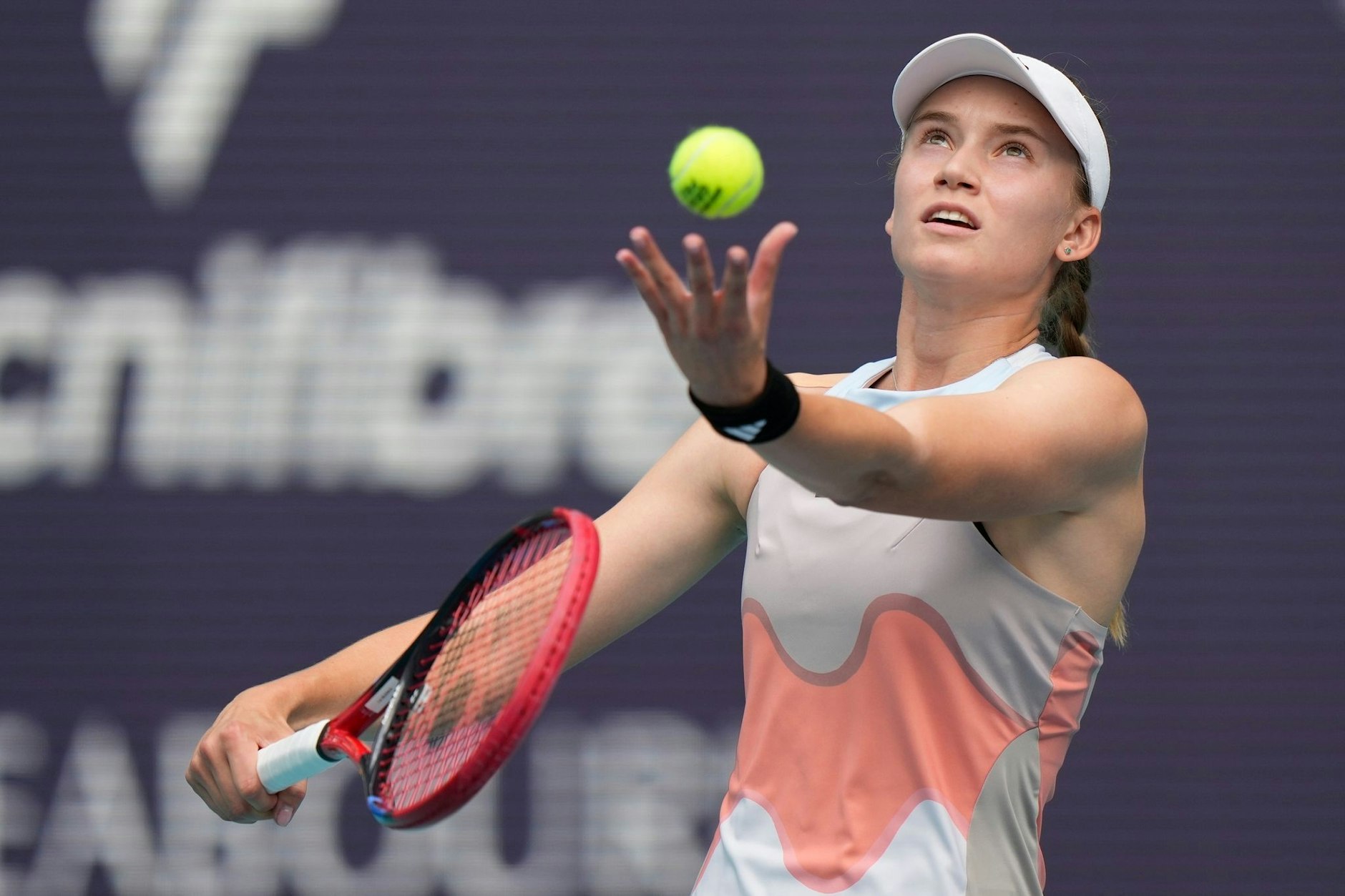 Velor das Finale von Miami: Elena Rybakina.  