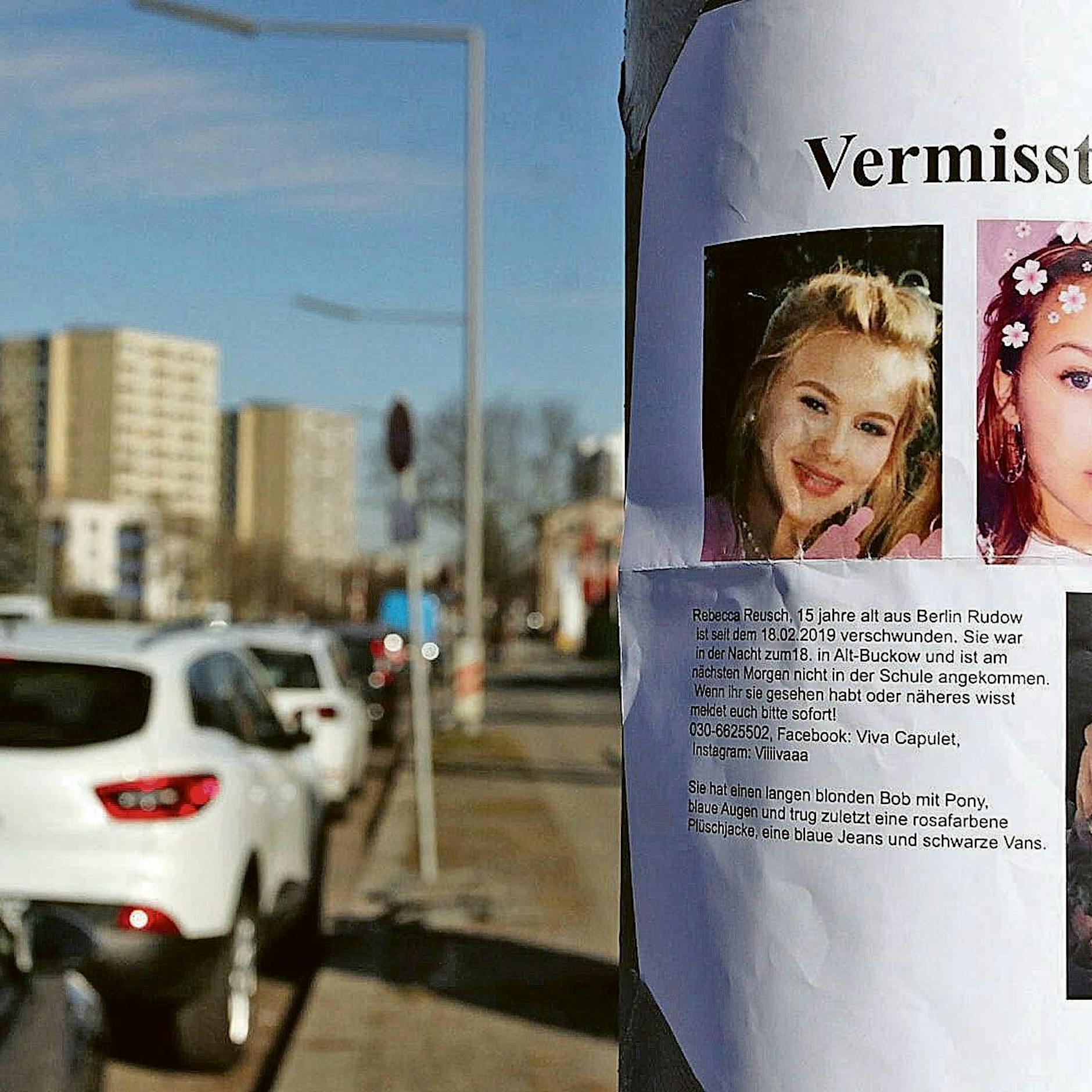 Vermisste Rebecca Reusch: Berliner Polizei hat offenbar neue Ermittlungsansätze