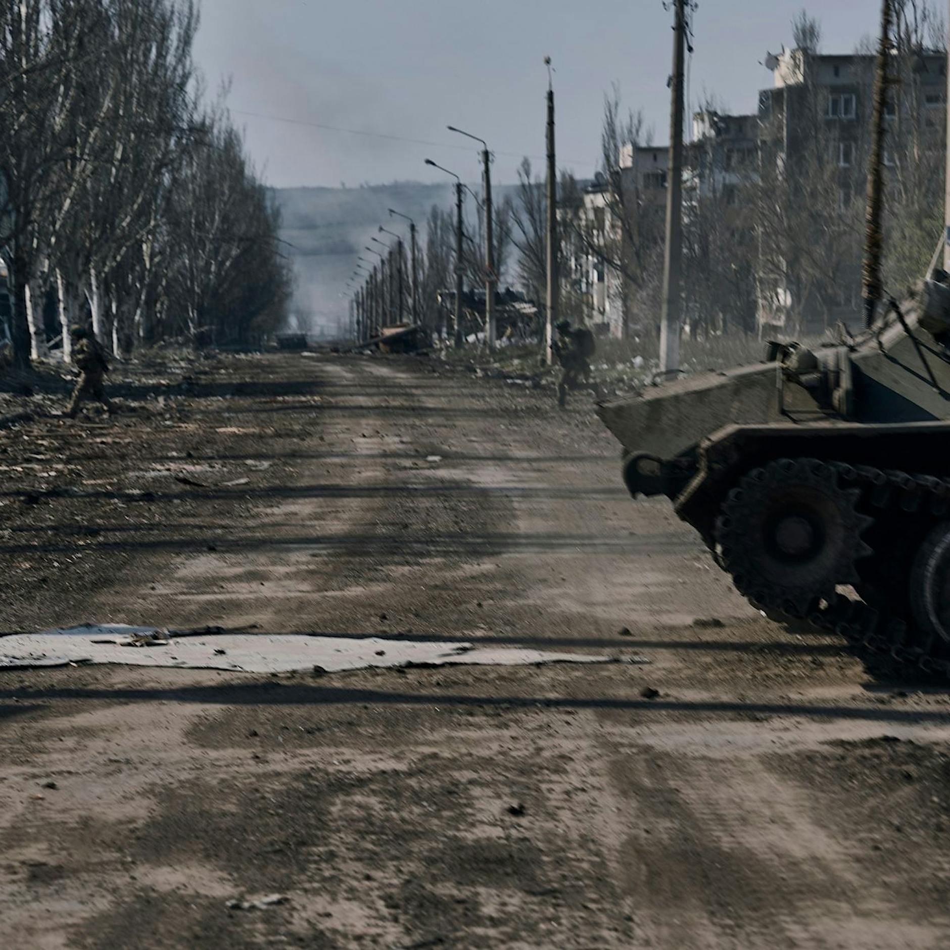 Ukrainische Verteidigung in Bachmut stark unter Beschuss