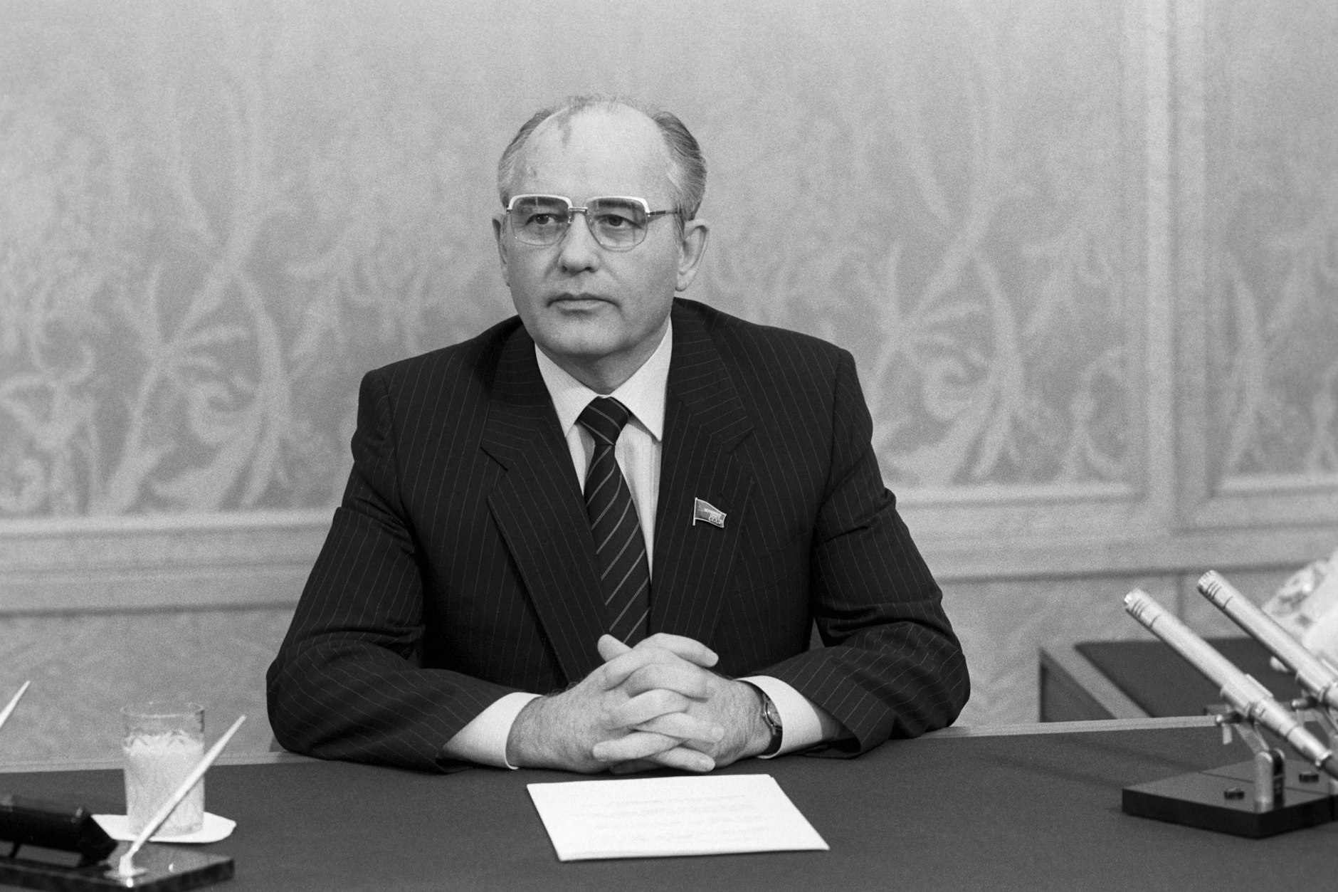 Gorbatschow in Moskau, 1986.