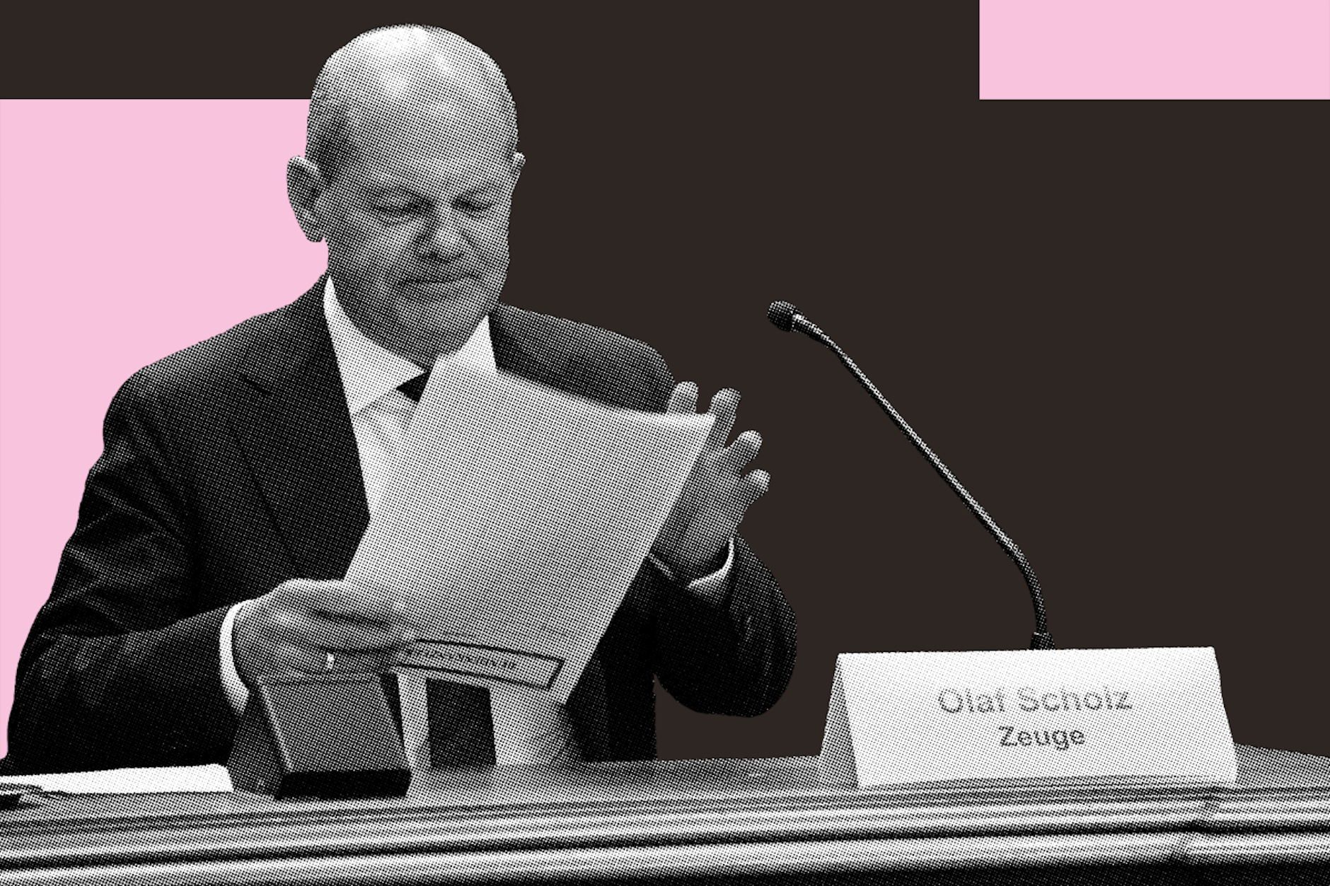 Olaf Scholz steckt wieder mitten in der Warburg-Krise.