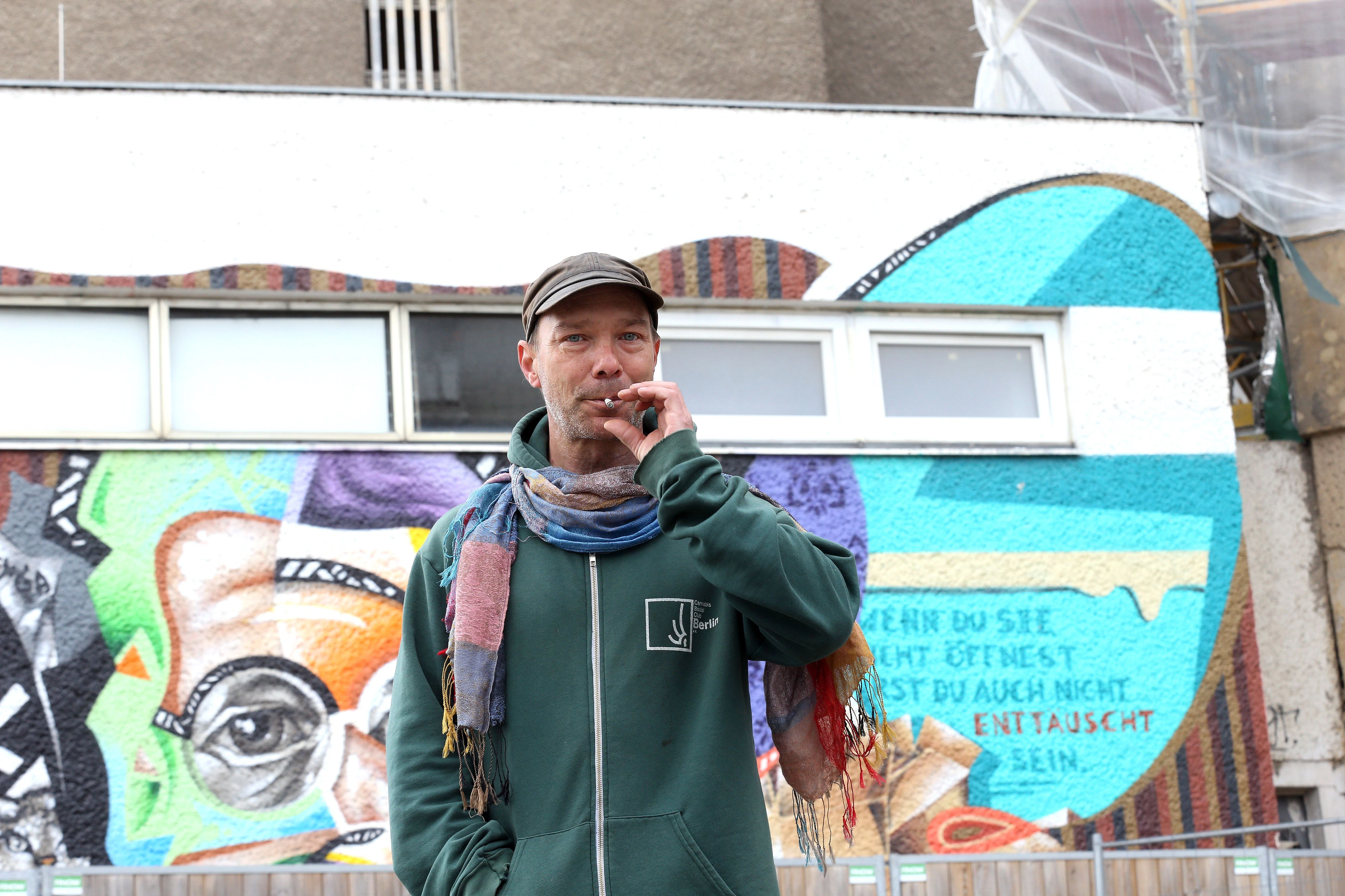 Torsten Dietrich vom 2017 gegründeten Berliner Cannabis Social Club