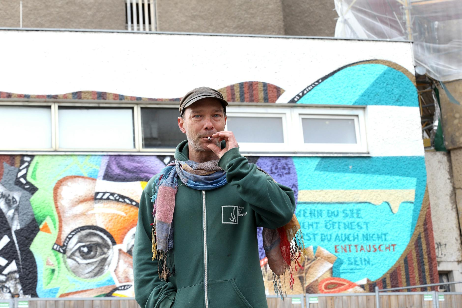 Torsten Dietrich vom 2017 gegründeten Berliner Cannabis Social Club