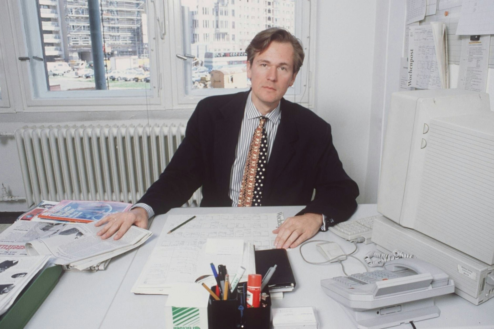 Mathias Döpfner bei der Wochenpost 1994