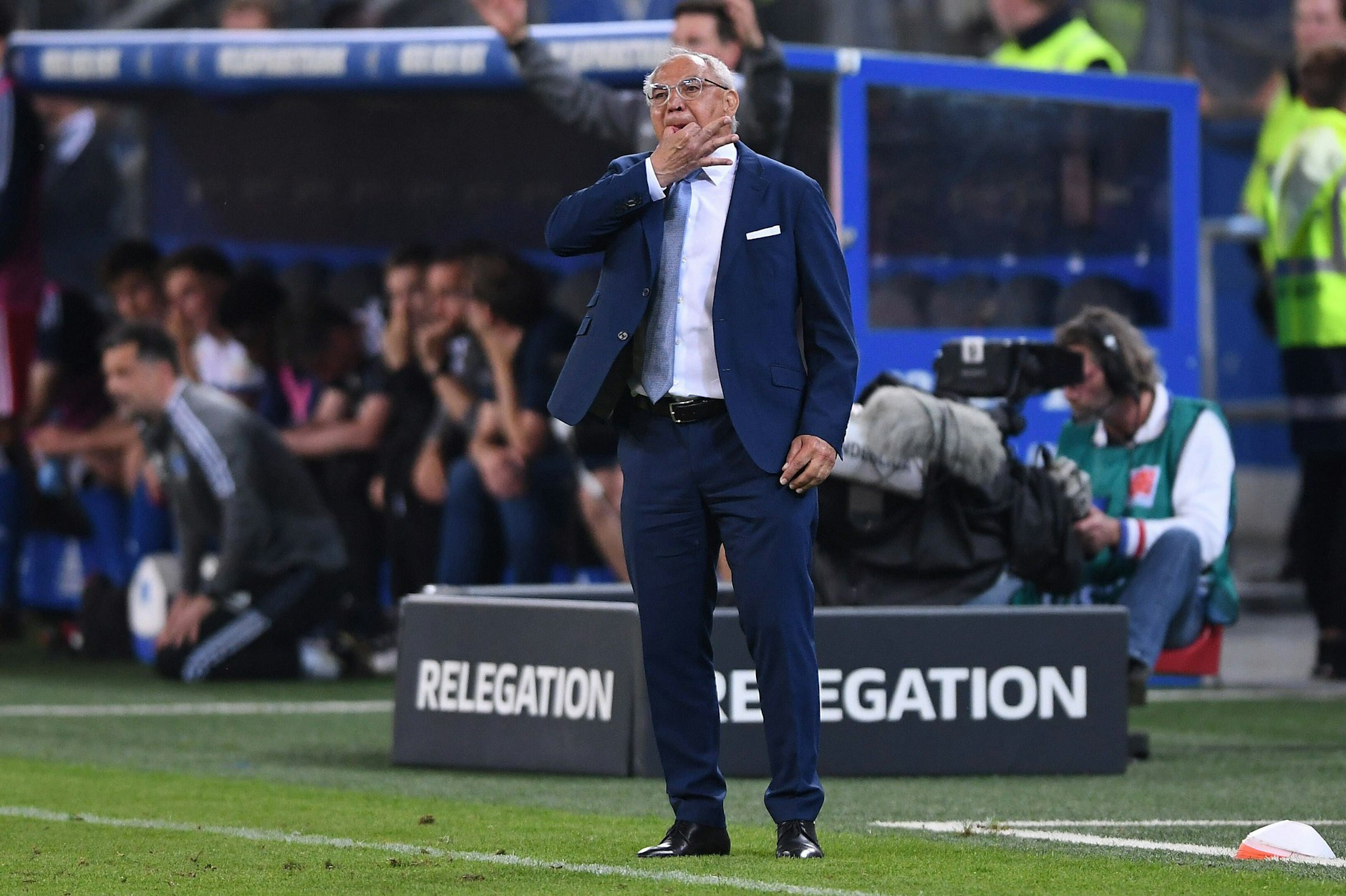 Felix Magath (69) rettete Hertha BSC erst vergangene Saison in der Relegation gegen den Hamburger SV.