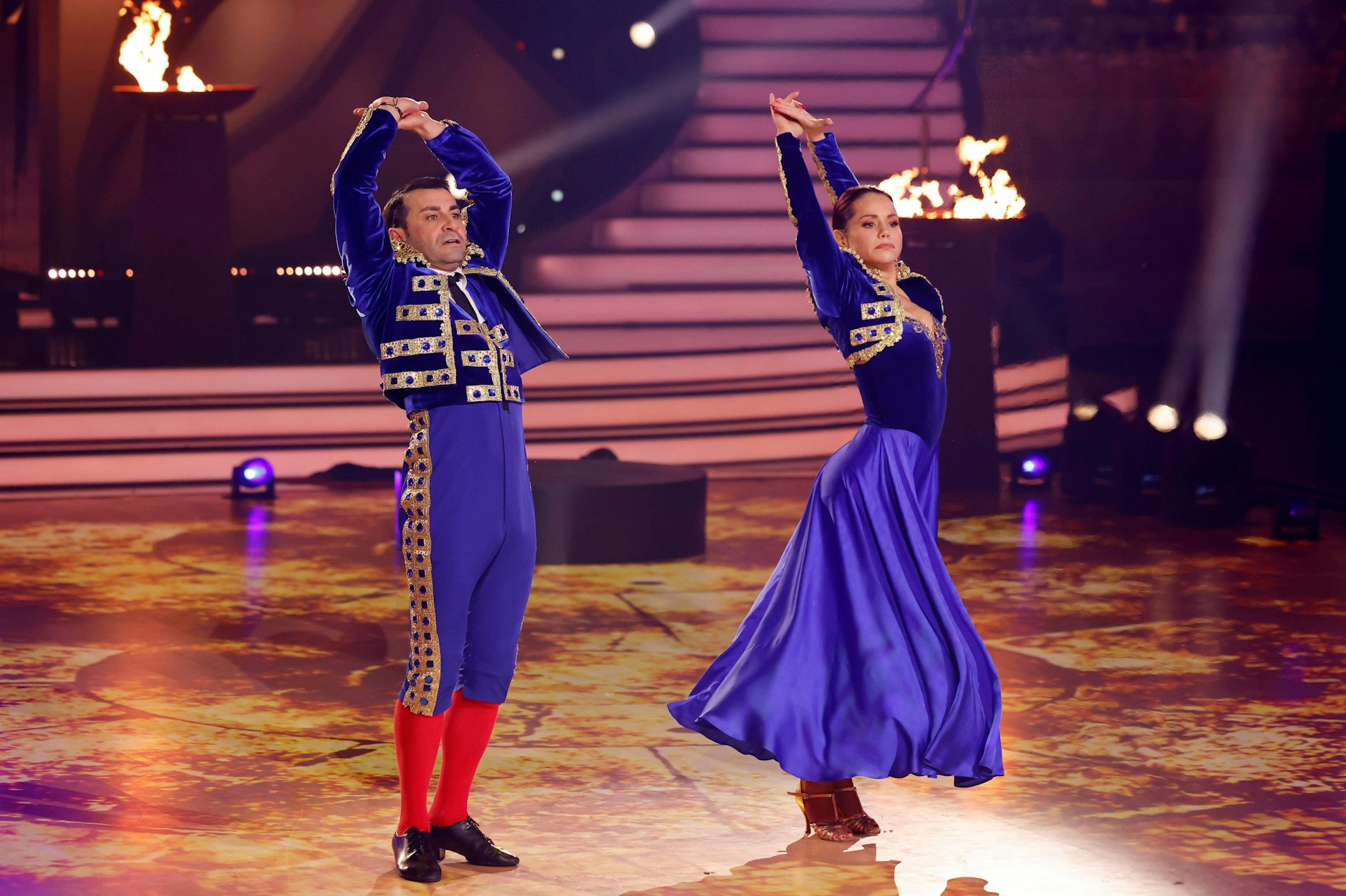 Ali Güngörmüş und Christina Luft tanzten in der siebten Show von „Let’s Dance“ einen Paso Doble.