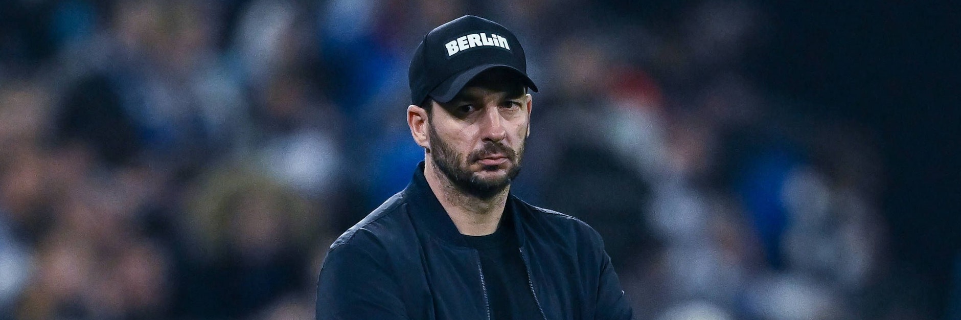 Über seine Zukunft wird weiter diskutiert: Herthas Cheftrainer Sandro Schwarz.