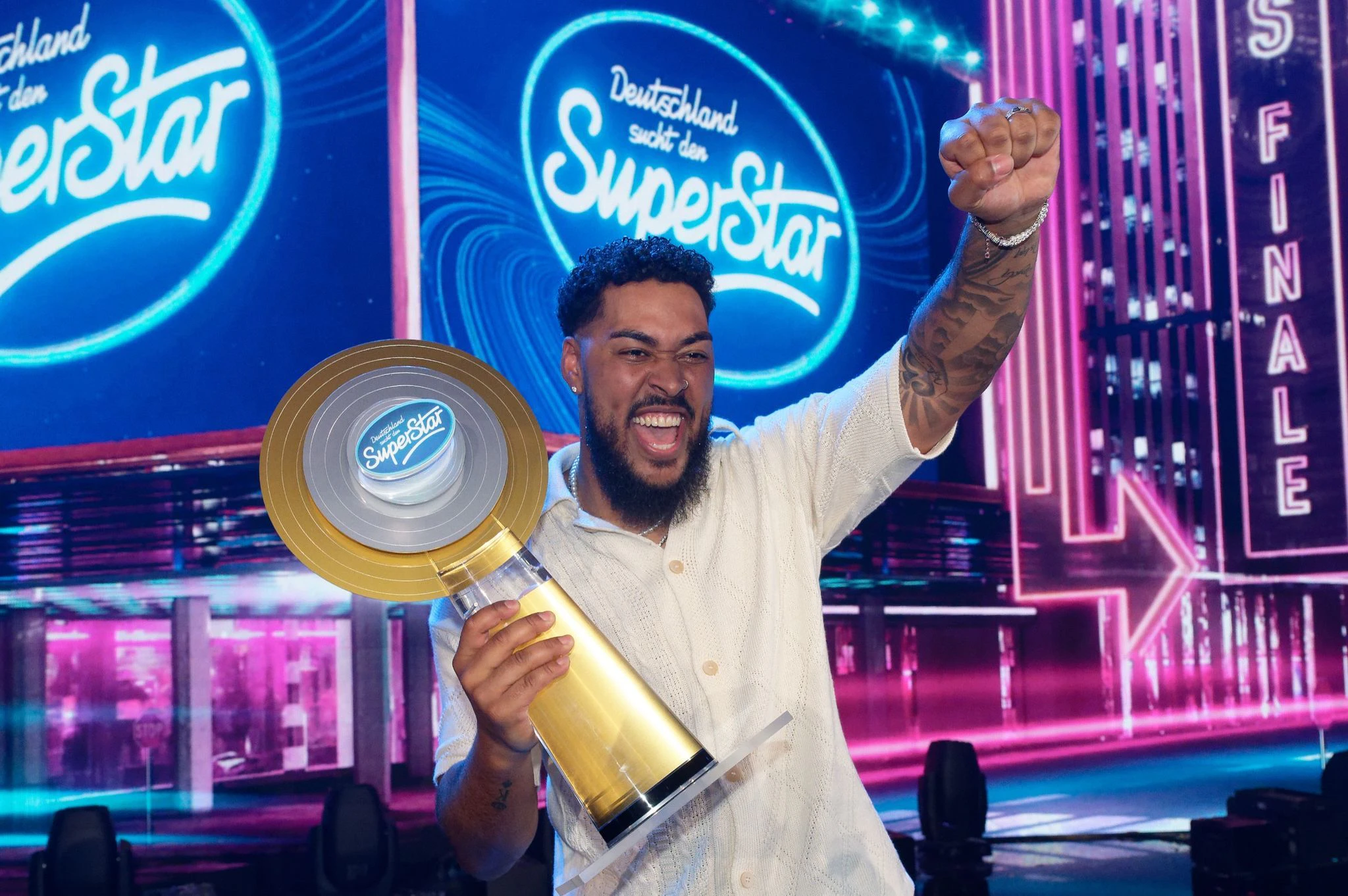 Sem Eisinger ist der Sieger der Castingshow "Deutschland sucht den Superstar".  