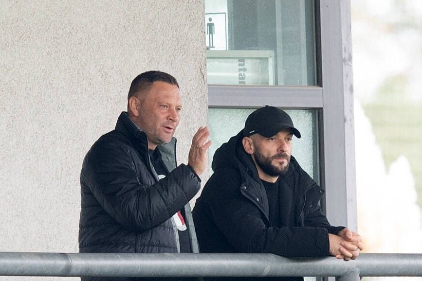 Pal Dardai und Co-Trainer Admir Hamzagic springen ein, sollen Hertha BSC erneut zum Klassenerhalt führen. 
