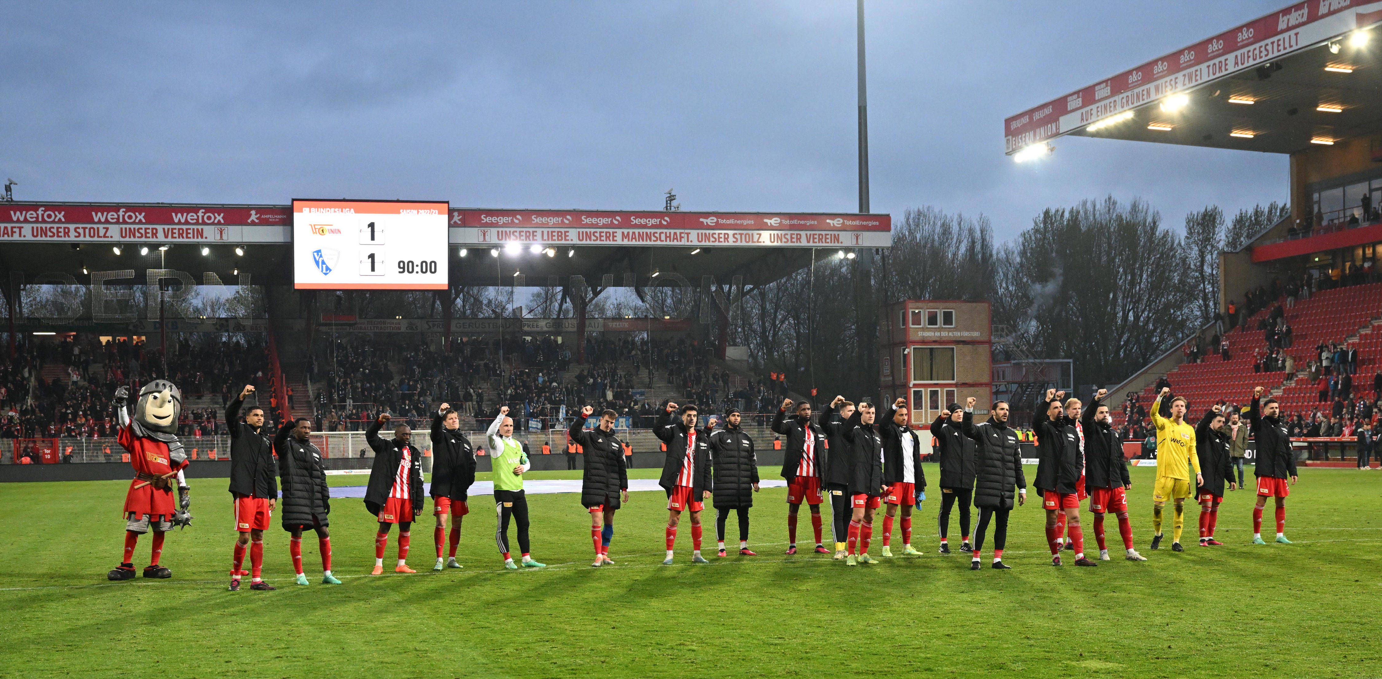 Warum das 1:1 des 1. FC Union gegen Bochum für gemischte Gefühle sorgt
