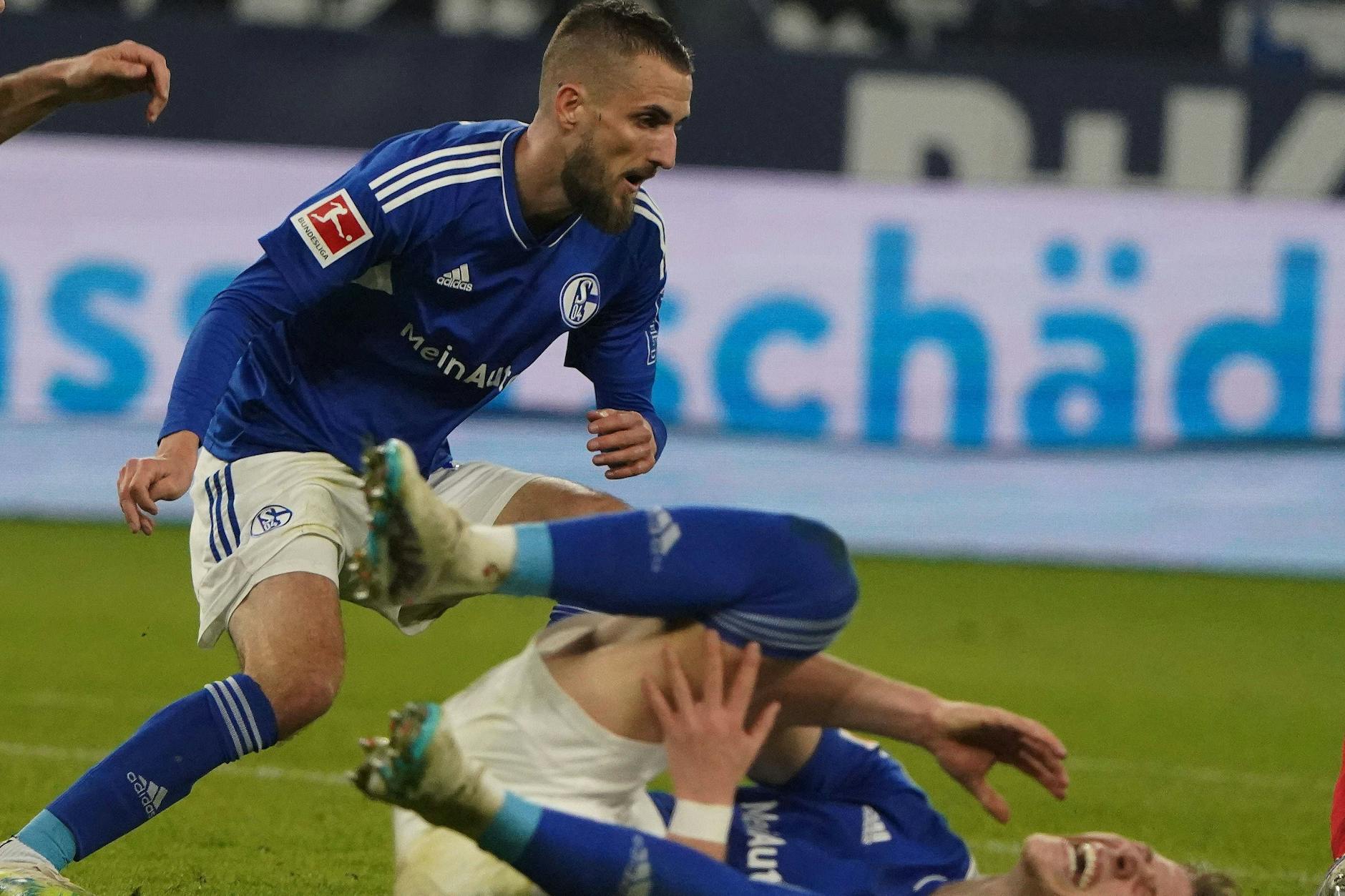 Tim Skarke, Leihgabe des 1. FC Union, verletzte sich beim 5:2-Sieg gegen Hertha BSC am Knöchel.