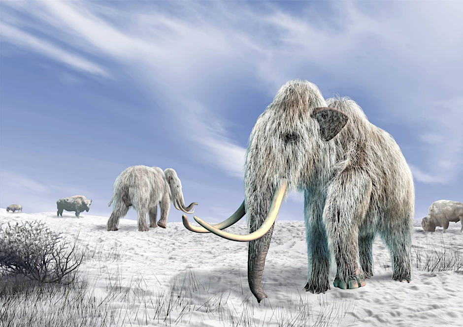 Das Wollhaarmammut war am Ende perfekt der Kälte angepasst.