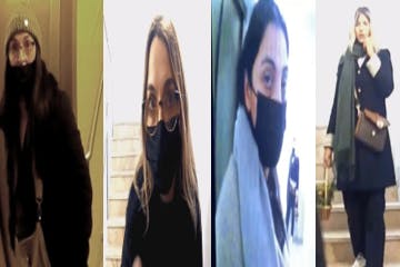 Nach diesen vier Einbrecherinnen sucht die Berliner Polizei.