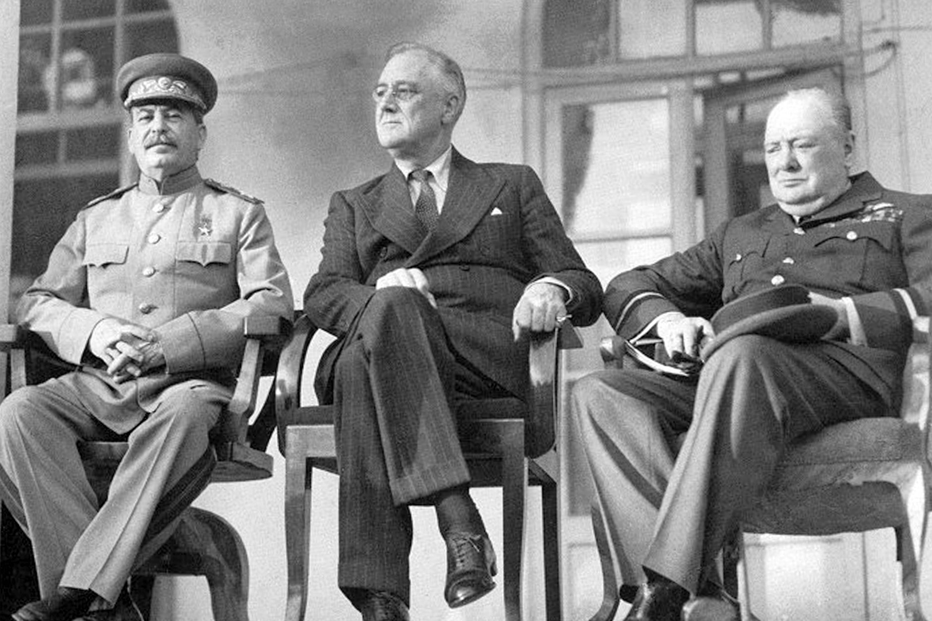 Die großen Drei − Stalin, Roosevelt und Churchill − hatten sich in Jalta geeinigt: Jeder macht in seinem Gebiet, was ihm passt.&nbsp;