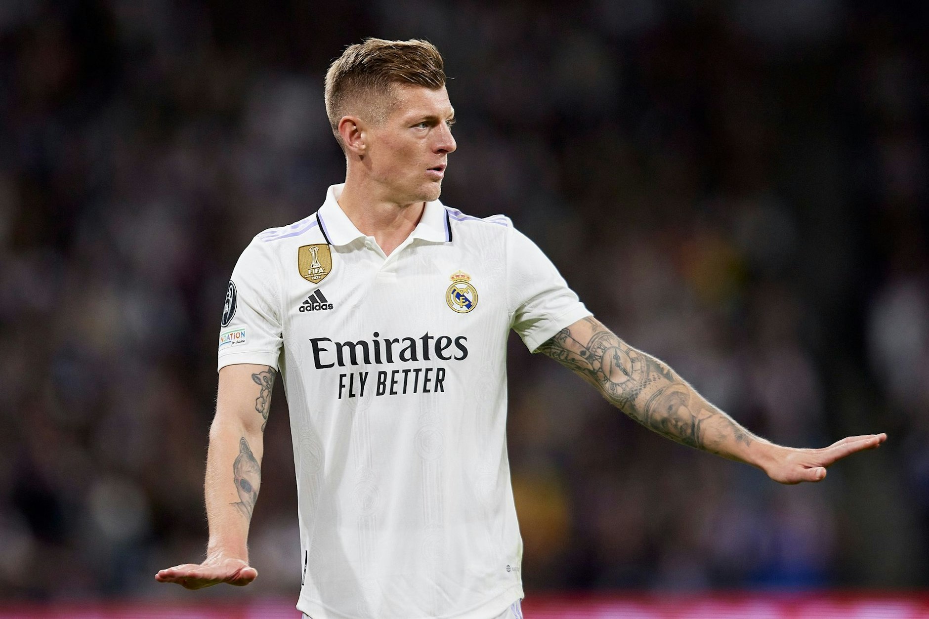 Toni Kroos kann mit Real Madrid am Dienstag beim FC Chelsea das Halbfinale der Champions League erreichen.