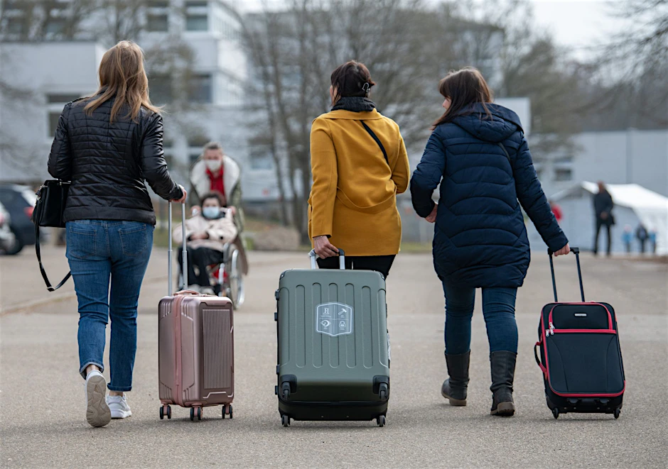 Flüchtlinge aus der Ukraine finden in Deutschland über die sogenannte Massenzustrom-Richtline Aufnahme.