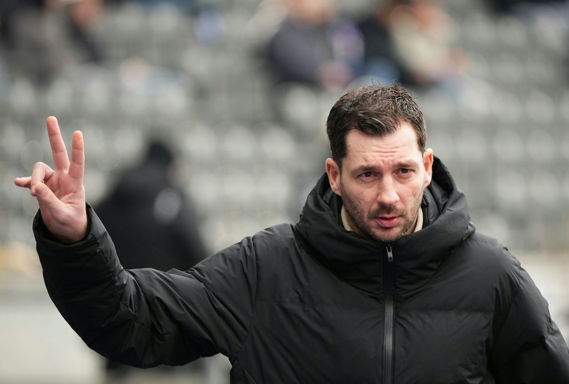 ARCHIV - Hat sich mit einem Brief von den Hertha-Fans verabschiedet: Sandro Schwarz.  