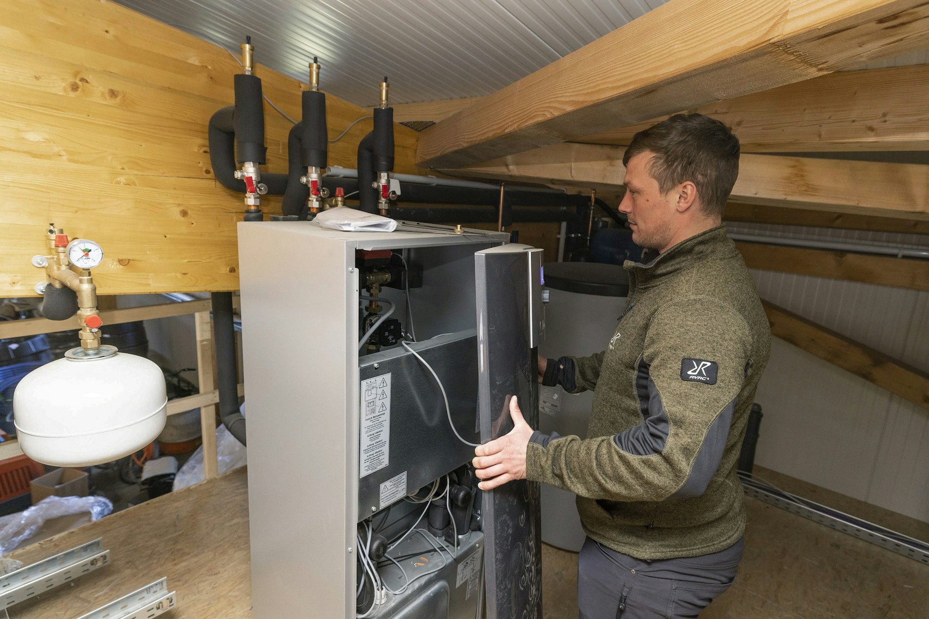 Öl- und Gasheizungen sollen auf erneuerbare Energien umgestellt werden, wie hier auf Erdwärme.