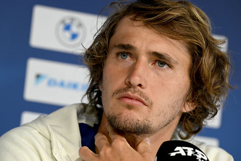 Legte gegen Daniil Medwedew nach: Alexander Zverev.  