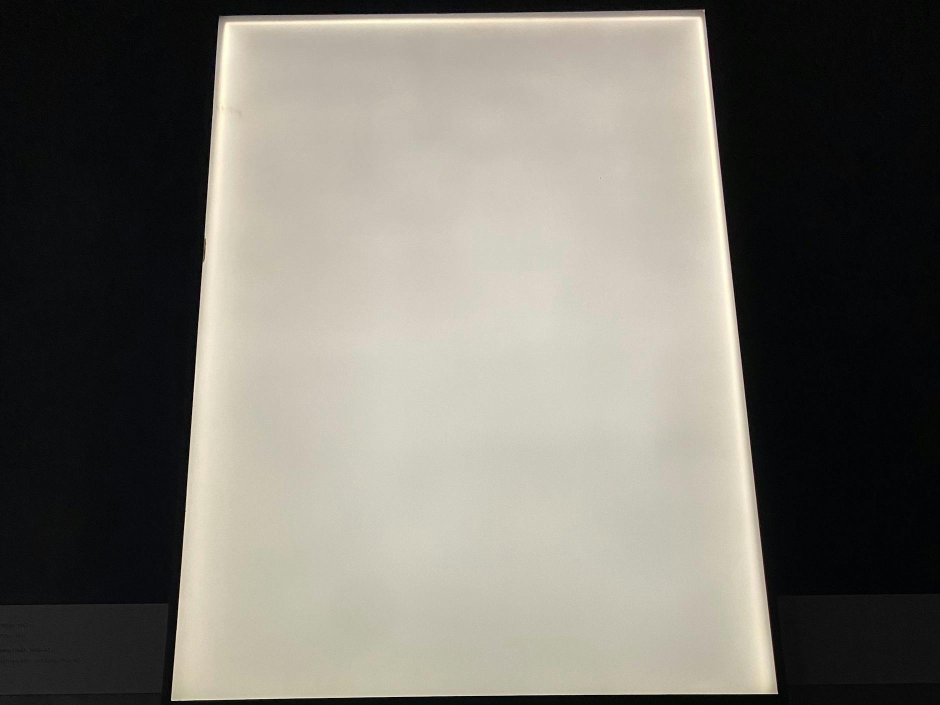 Das POLIN-Museum hat mehrere weiße Flächen an die Wand gehängt – für die Helden, von denen es kein Bild gibt. So zum Beispiel für „Marylka“. So lautet der Name, den eine junge Frau in ein Tagebuch schrieb. Als der Kampf im Ghetto begann, versteckte sich Marylka in einem Bunker. Am 27. April hielt sie fest, dass dort oben nur noch schwelende Ruinen und Leichen zu sehen waren. Ihr Tagebuch hört an diesem Punkt auf.