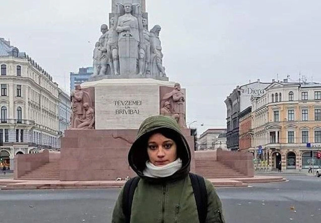 Exklusiv: Lettlands Geheimdienst hält eine russischstämmige Studentin fest. Warum?