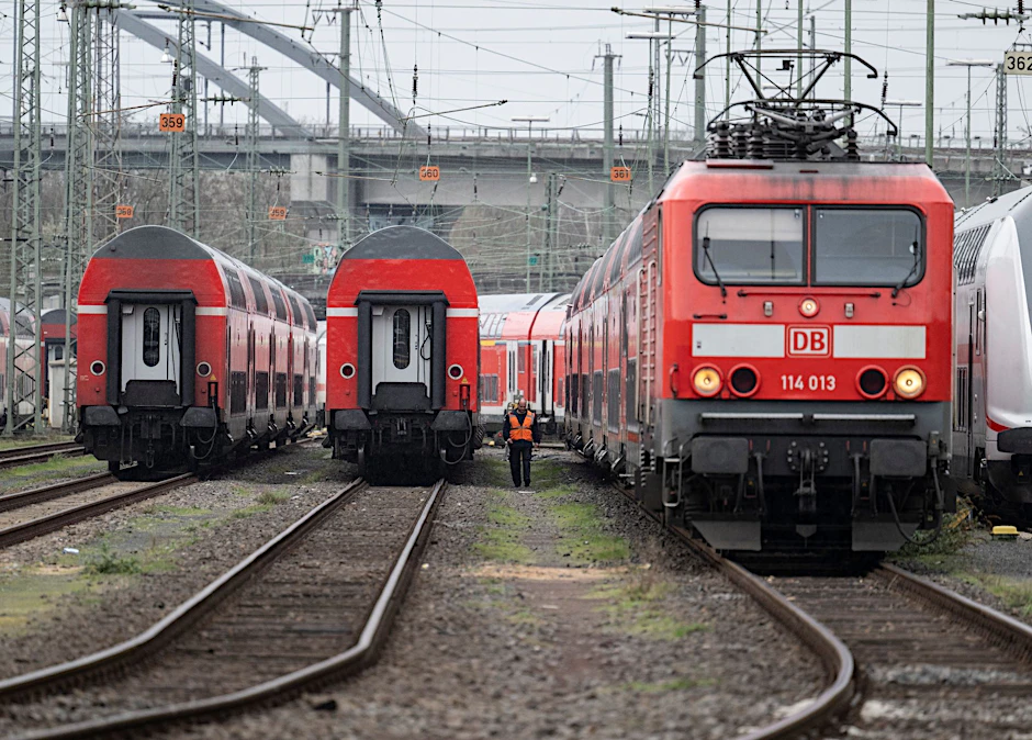 Der Schienenverkehr in Deutschland wird erneut teilweise zum Erliegen kommen.