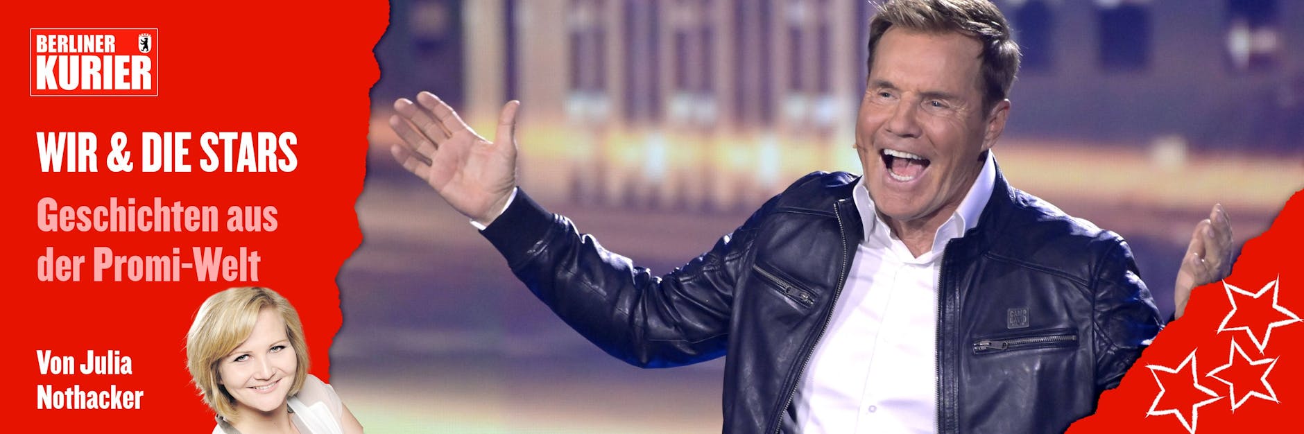 Dieter Bohlen kann auch ganz sanft sein.