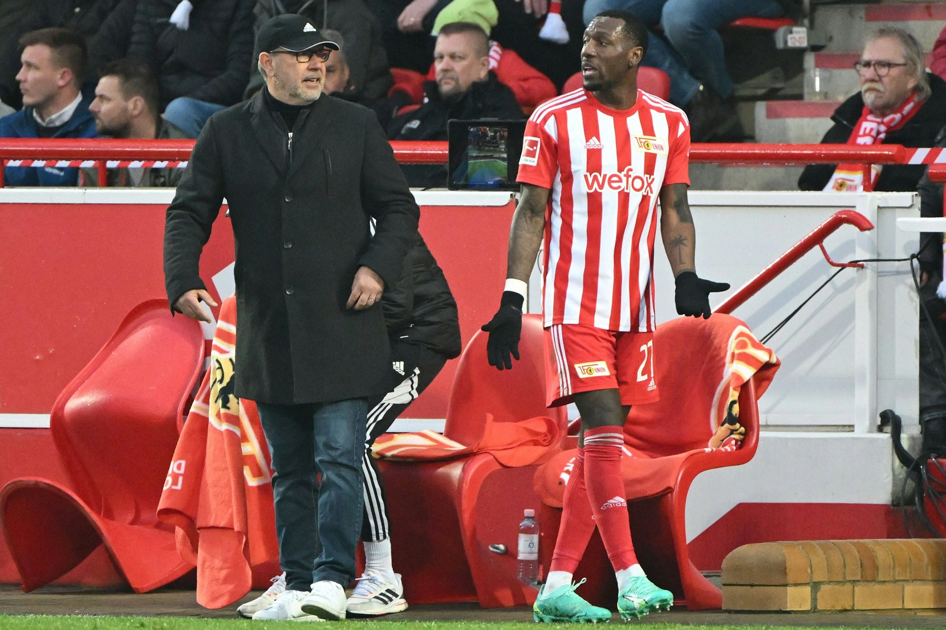 Sheraldo Becker (r.) spielt aktuell seine vierte Saison bei Union Berlin.