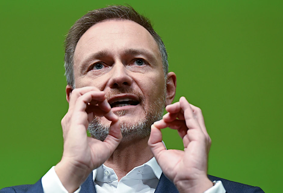 Christian Lindner, Vorsitzender der FDP und Bundesfinanzminister.&nbsp;