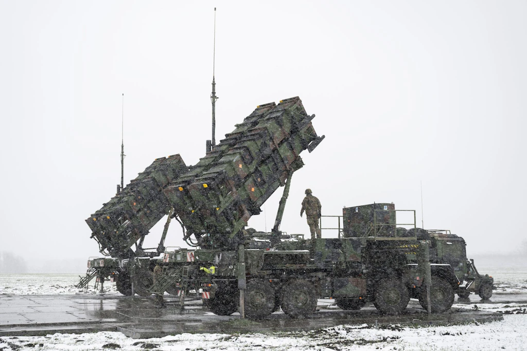 Flugabwehrsystem Patriot aus Deutschland in der Ukraine